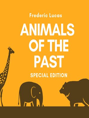 cover image of Animals of the Past
